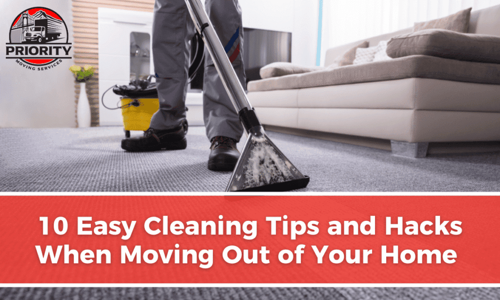 10 Easy Cleaning Tips and Hacks When Moving Out of Your Home